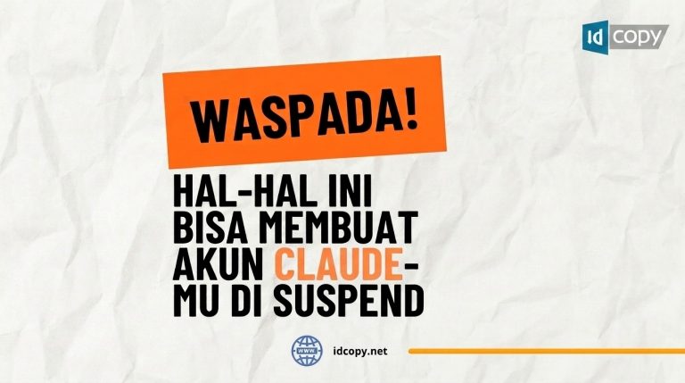 Akun Claude Tiba-Tiba Disuspend? Ini Alasan Sebenarnya dan Langkah yang Harus Anda Ambil