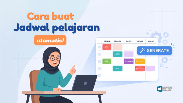 Cara Buat Jadwal Pelajaran Otomatis dengan aSc TimeTables